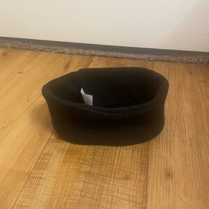 Black Fleece Headband / Neck Warmer